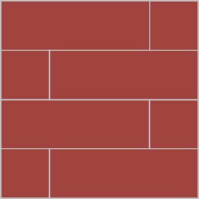 Mission Rouge 4"x12" Encaustic Cement Tile - Avente Tile