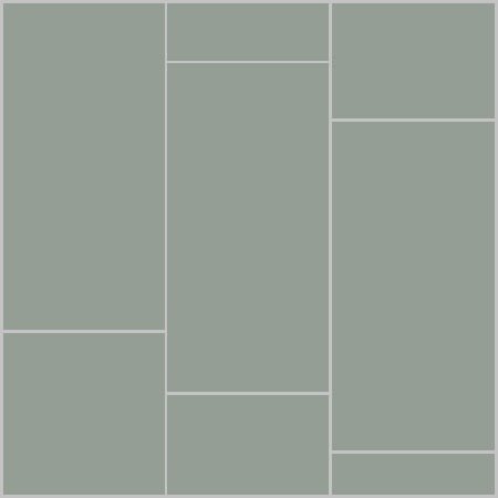 Mission Sage 6"x12" Encaustic Cement Tile - Avente Tile