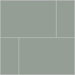 Mission Sage 8"x12" Encaustic Cement Tile - Avente Tile