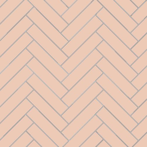 Mission Salmon 2"x8" Encaustic Cement Tile - Avente Tile