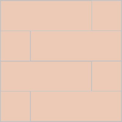 Mission Salmon 4"x12" Encaustic Cement Tile - Avente Tile
