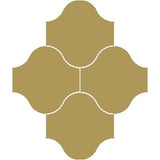 Mission San Felipe Amarillo Dorado 10"x10" Encaustic Cement Tile - Avente Tile