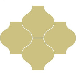 Mission San Felipe Brun Camois 8"x8" Encaustic Cement Tile - Avente Tile