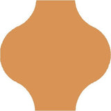 Mission San Felipe Caramel 10"x10" Encaustic Cement Tile - Avente Tile
