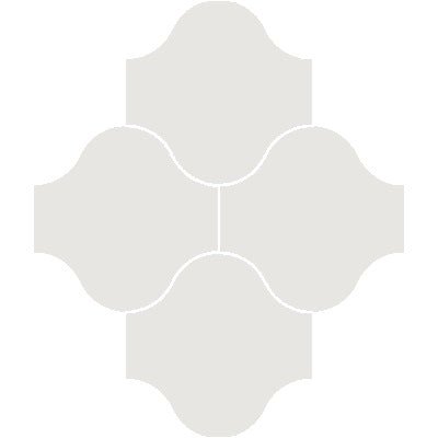 Mission San Felipe Clam 10"x10" Encaustic Cement Tile - Avente Tile