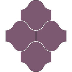 Mission San Felipe Grape 10"x10" Encaustic Cement Tile - Avente Tile