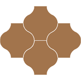 Mission San Felipe Mohave 8"x8" Encaustic Cement Tile - Avente Tile