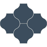Mission San Felipe Navy 8"x8" Encaustic Cement Tile - Avente Tile