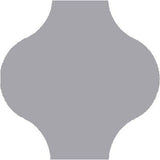 Mission San Felipe Oxford Gray 10"x10" Encaustic Cement Tile - Avente Tile