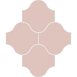Mission San Felipe Rosa 10"x10" Encaustic Cement Tile - Avente Tile