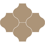 Mission San Felipe Sandstone 8"x8" Encaustic Cement Tile - Avente Tile