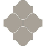 Mission San Felipe Taupe 10"x10" Encaustic Cement Tile - Avente Tile