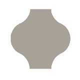 Mission San Felipe Taupe 8"x8" Encaustic Cement Tile - Avente Tile