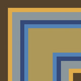 Mission Santiago Parque Border 8"x8" Encaustic Cement Tile - Avente Tile