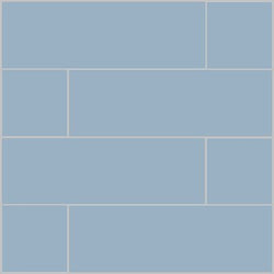 Mission Sky Blue 4"x12" Encaustic Cement Tile - Avente Tile