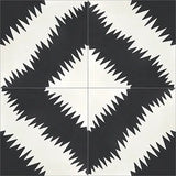 Mission Surprise Classic 8"x8" Encaustic Cement Tile - Avente Tile