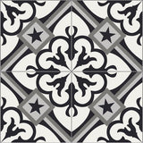 Mission Suzette A 8"x8" Encaustic Cement Tile - Avente Tile