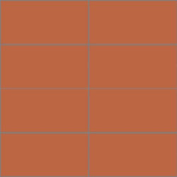 Mission Terracotta 4"x8" Encaustic Cement Tile - Avente Tile