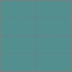 Mission Turquoise 4"x8" Encaustic Cement Tile - Avente Tile