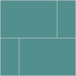 Mission Turquoise 8"x12" Encaustic Cement Tile - Avente Tile