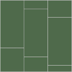 Mission Verde Canada 6"x12" Encaustic Cement Tile - Avente Tile