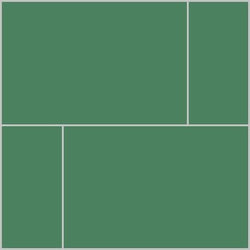 Mission Vert Fonce 8"x12" Encaustic Cement Tile - Avente Tile