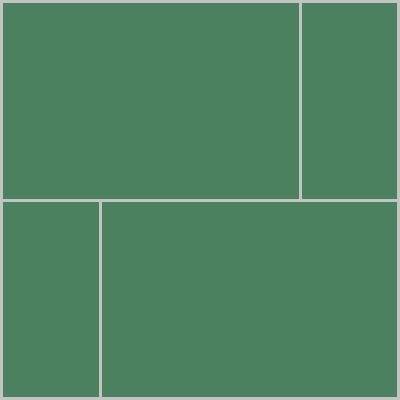 Mission Vert Fonce 8"x12" Encaustic Cement Tile - Avente Tile