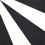 Mission Vienna Black 8"x8" Encaustic Cement Tile - Avente Tile