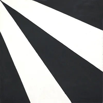 Mission Vienna Black 8"x8" Encaustic Cement Tile - Avente Tile