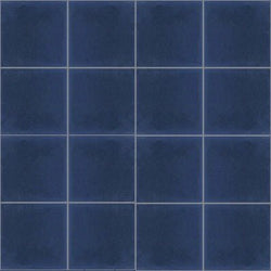 Mission Weathley Blue 4"x4" Encaustic Cement Tile - Avente Tile