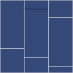 Mission Weathley Blue 6"x12" Encaustic Cement Tile - Avente Tile