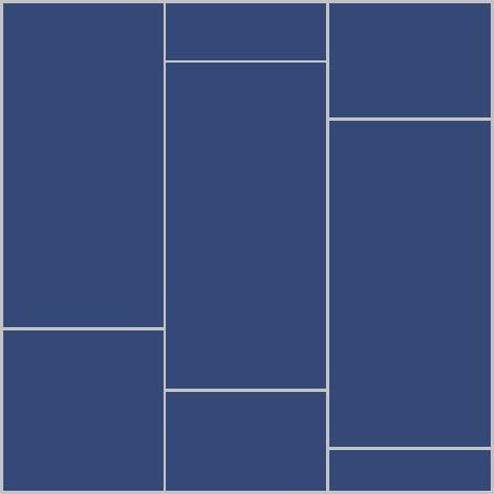 Mission Weathley Blue 6"x12" Encaustic Cement Tile - Avente Tile