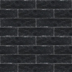 Mission Zellige Black 2"x8" Cement Tile - Avente Tile