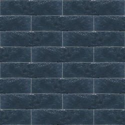Mission Zellige Navy 2"x8" Cement Tile - Avente Tile