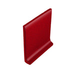 6"x 6" Cove Base Cherry Red