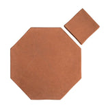 8" Octagon and Dot Cement Tile - Avente Tile