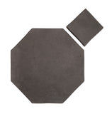 8x8 Arabesque Octagon & Dot Charcoal