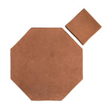 Arabesque 10" Ocatgon & Dot Cotto Gold Cement Tile