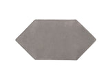 Arabesque Sidewalk Gray 4" x 8" Pickets Cement Tile