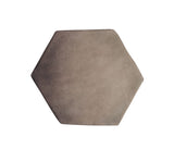 Arabesque 8 Inch Hexagon Antique Gray Cement Tile