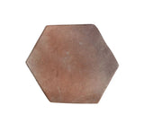 Arabesque 6 Inch Hexagon Beachwood Flash Cement Tile