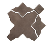 Arabesque Fez Brown Cement Tile