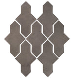 Arabesque Castille Cement Tile - Smoke