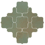 Avente Clay Arabesque Tangier Chrome Tile