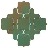 Avente Clay Arabesque Tangier Copper Tile