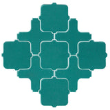 Avente Clay Arabesque Tangier Teal Tile