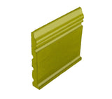 Base Molding with Cove Lime Green #7495c