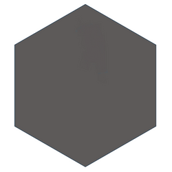 Classic Slate 8" x 9" Hexagon Encaustic Cement Tile