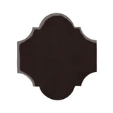 Clay Arabesque 12"x13" San Felipe Tile - Classic Black