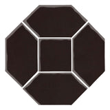 Clay Arabesque 4" x 8" Picket Set - Classic Black